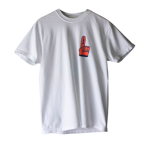 Superfan White Tee