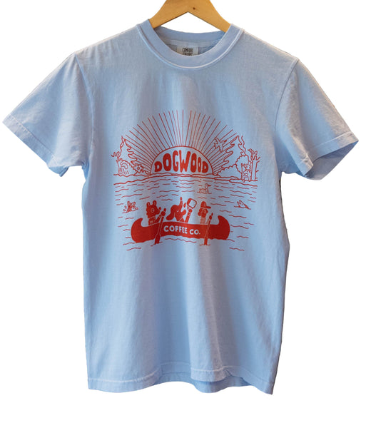 Dogwood Coffee Canoe Tee