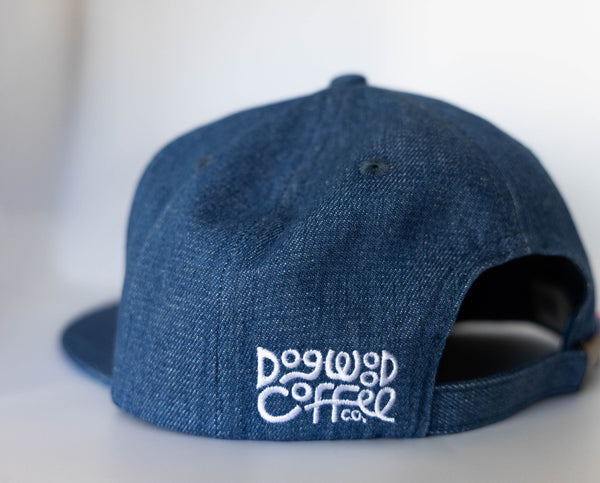Denim Poodle Cap