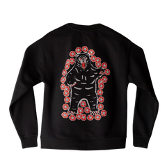 【XL】LVERSE「BEAR HUG」TEEとCD Black Bear Hug Crewneck | Dogwood Coffee