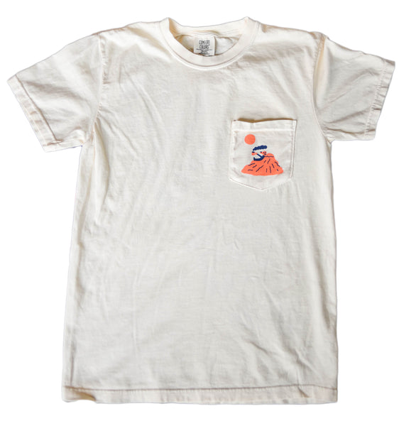 Ivory Pocket Tee